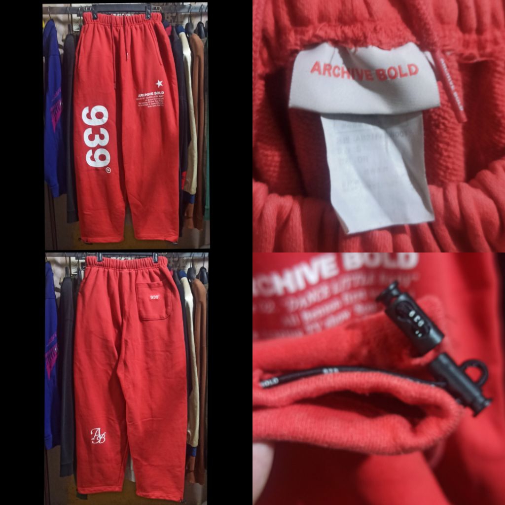 Archive bold sweat pants