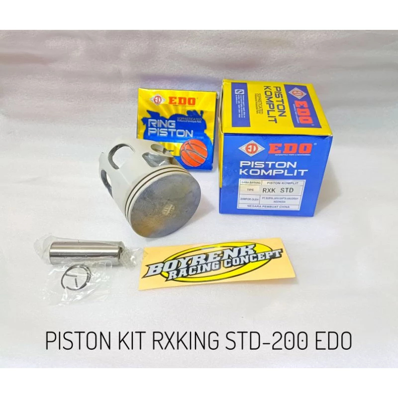 PISTON KIT/SEHER/SEKER RXK RX-KING OVZ STD - 100 EDO - BOYRENK RACING CONCEPT