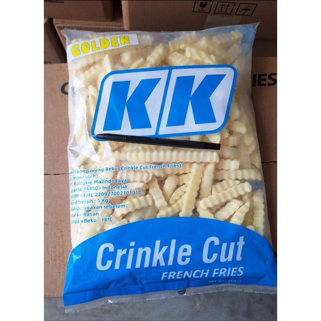 KK Kentang Goreng Crinkle Cut 1kg