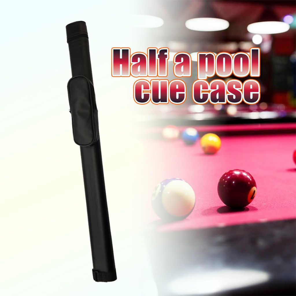 Billiard Cue Case 1/2 - Case Stick Billiard Soft Case- Hard Cue Tas Stick Sarung Stik CC Billiard