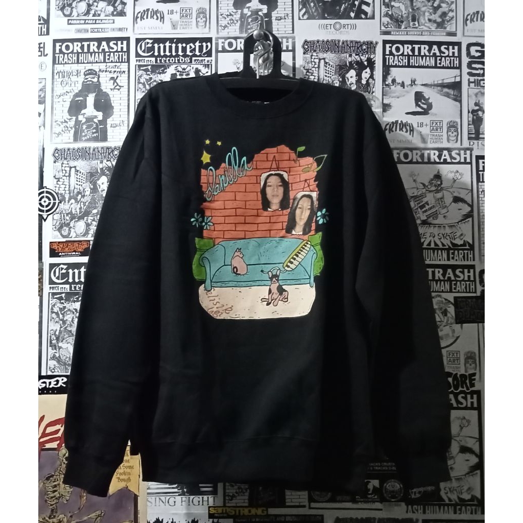 Crewneck DANILLA "Telisik Lagi" Original Official