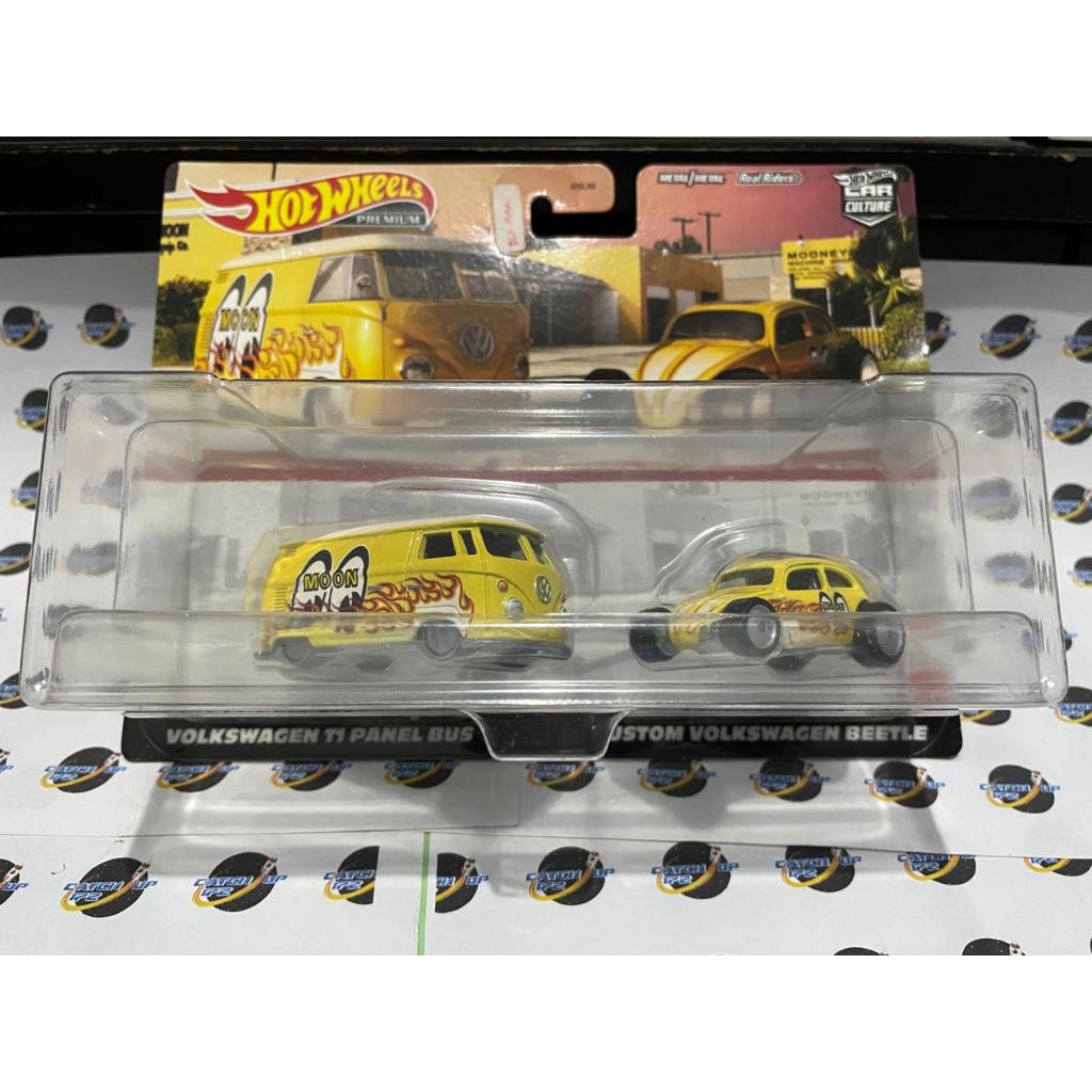 Hot wheels TRANSPORTER VW T1 PANEL MOONEYS