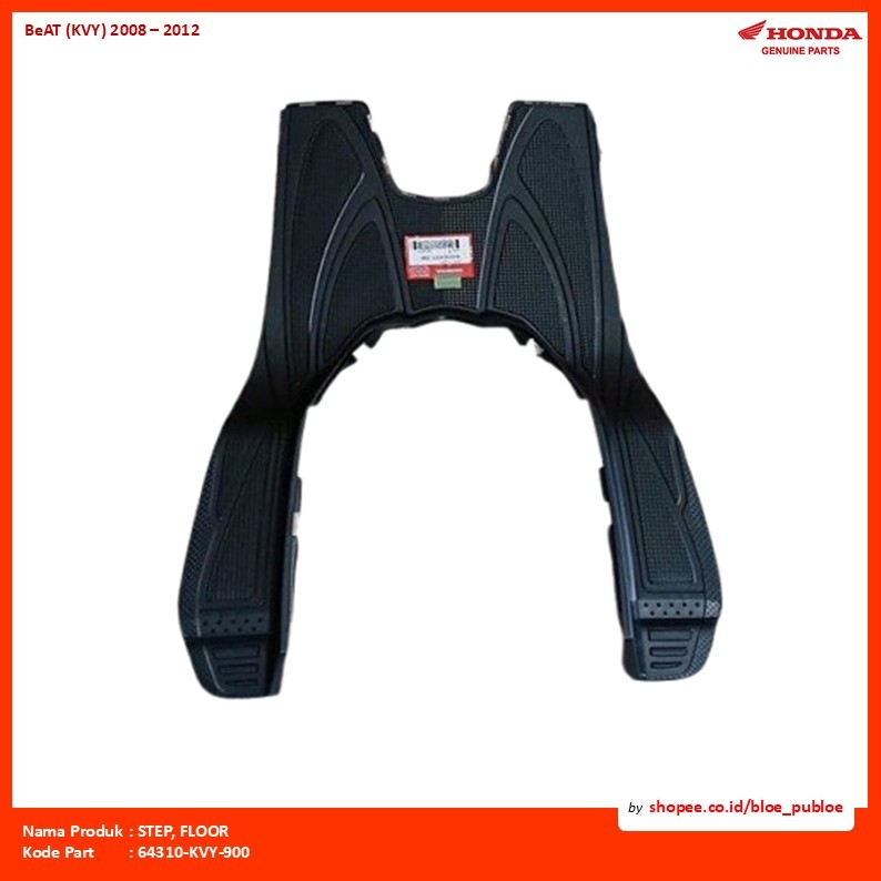 Cover Lantai Pijakan Kaki Honda BeAT/STEP, FLOOR/64310KVY900