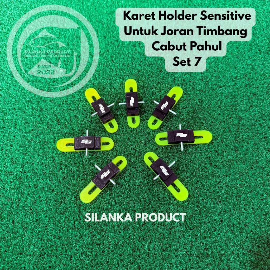 Karet Holder Senstive Joran Timbang Cabut Pahul Set 7 termurah
