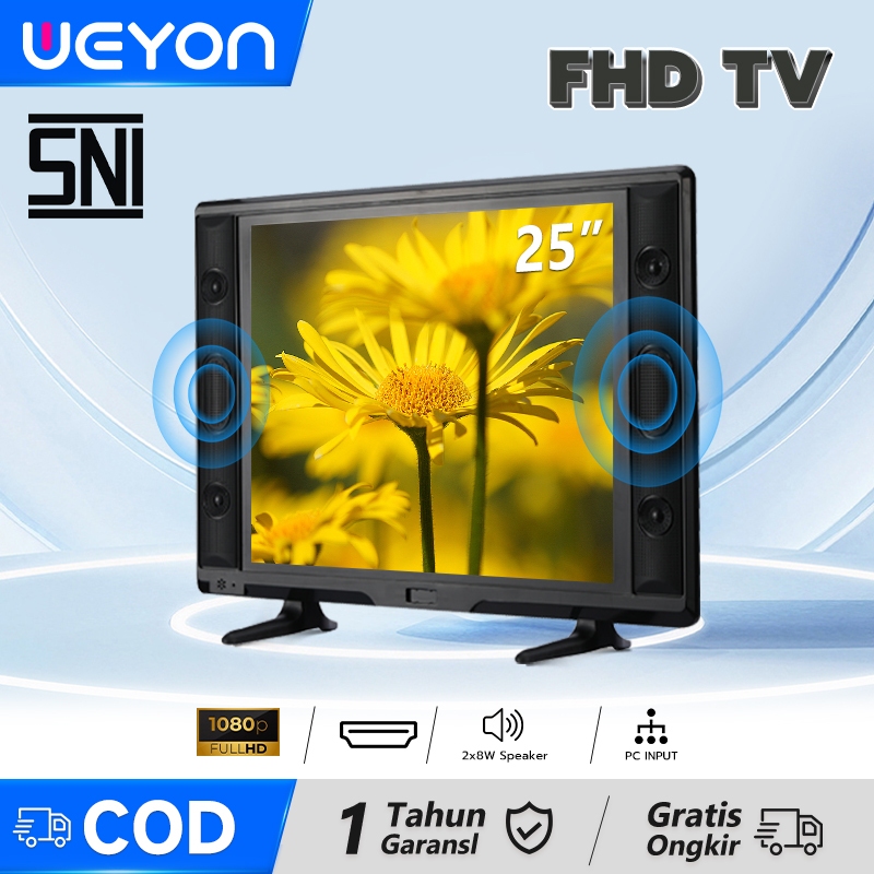 Weyon 25 Inch TV LED Digital TV Monitor Full HD Garansi Murah