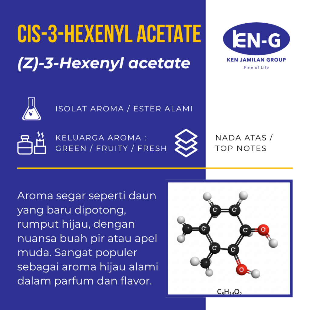 Ken G Raw Material Parfum_Cis-3-Hexenyl Acetate Essential oils_100% PURE