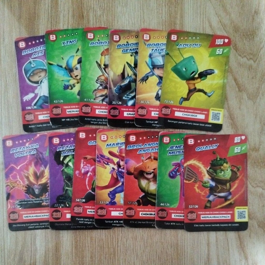 Monsta Galaxy Card Boboiboy