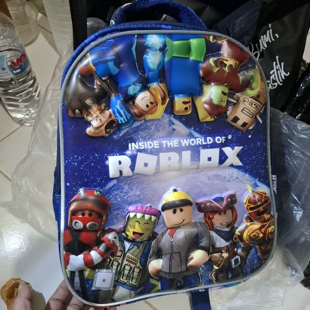 RANSEL ANAK LAKI LAKI TAS ROBLOX BIRU HSD TIMBUL