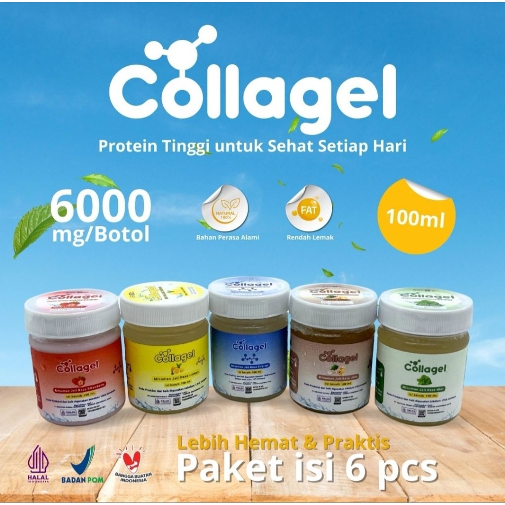 COLLAGEL HIGH COLLAGEN DRINK 100ML (6 PCS)