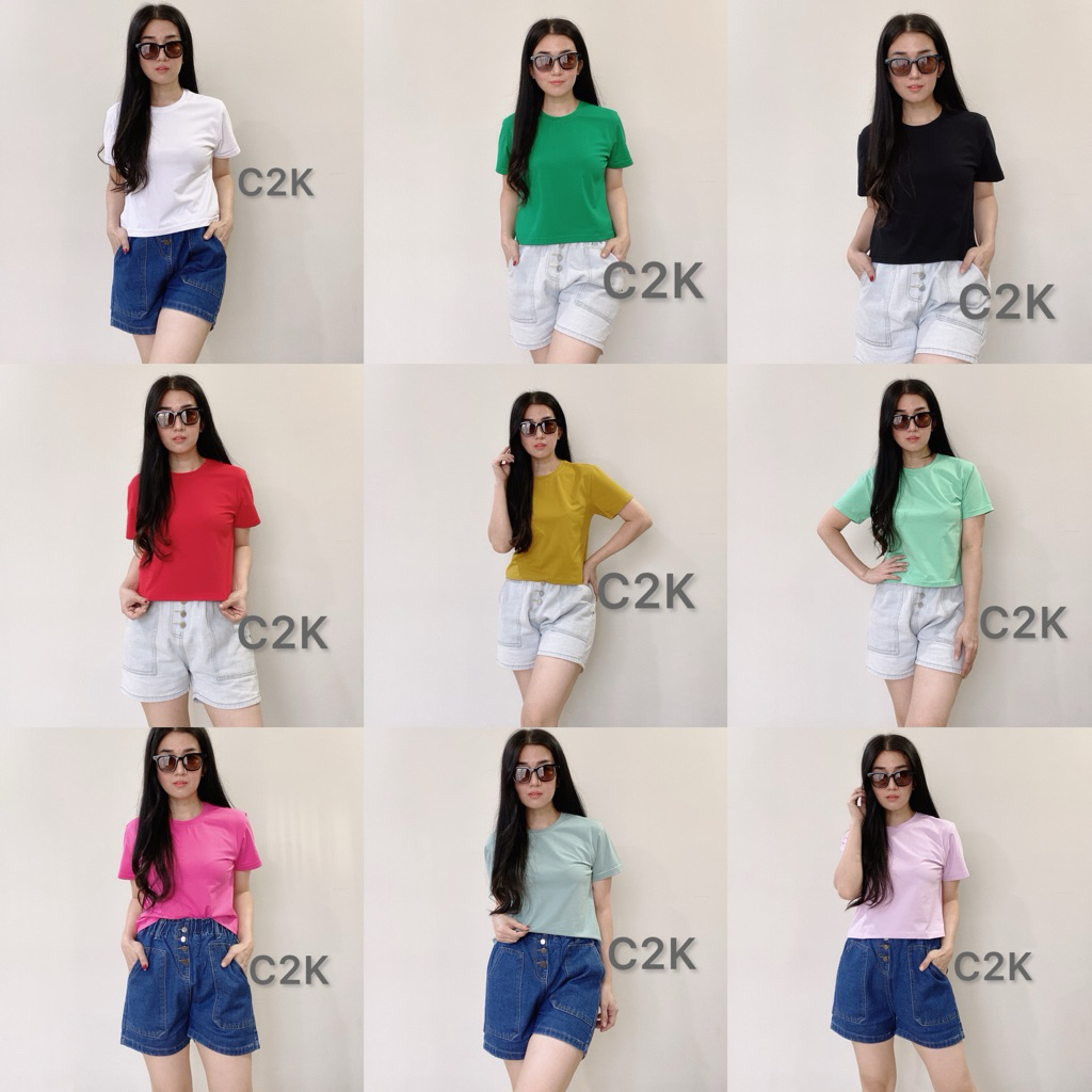 Yutaka | Atasan Kaos Crop Premium wanita | Kaos Custom wanita | Crop Top