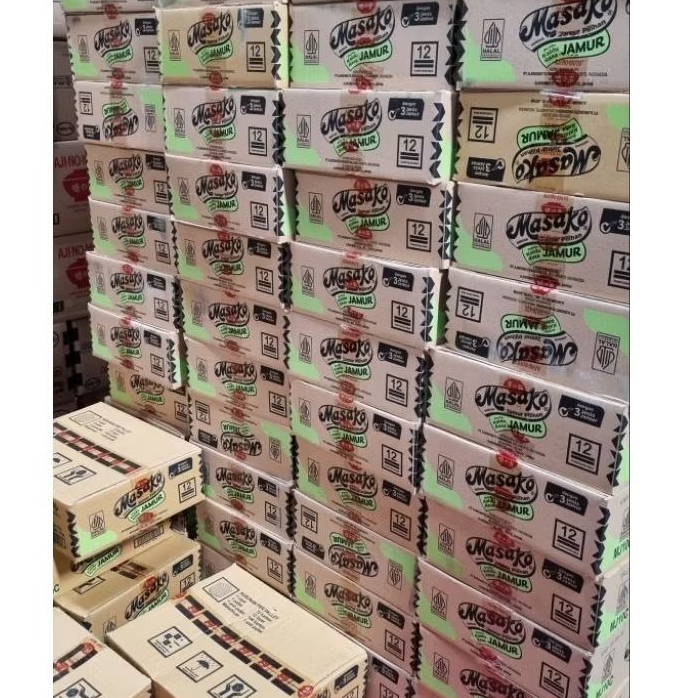 MASAKO JAMUR 10G AJINOMOTO (1Carton/24 Renteng)