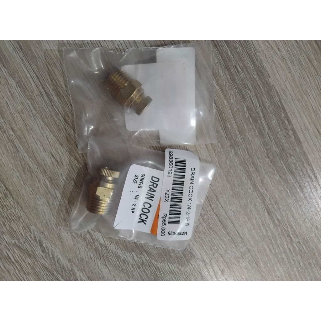 Drain Cock Kompressor SHARK 1/4HP - 2HP ORI