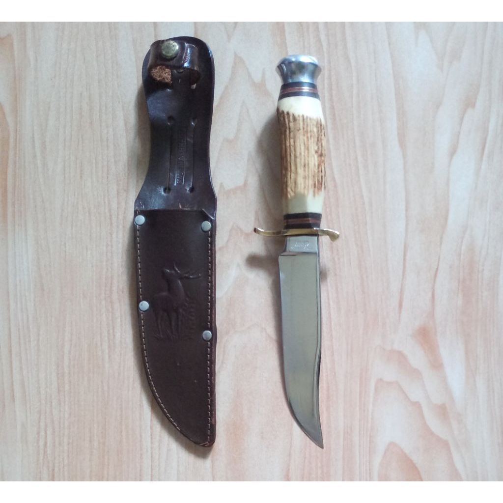 Pisau Lawas CARL SCHLIEPER SOLINGEN Made In Germany Vintage Hunting Knife Knives