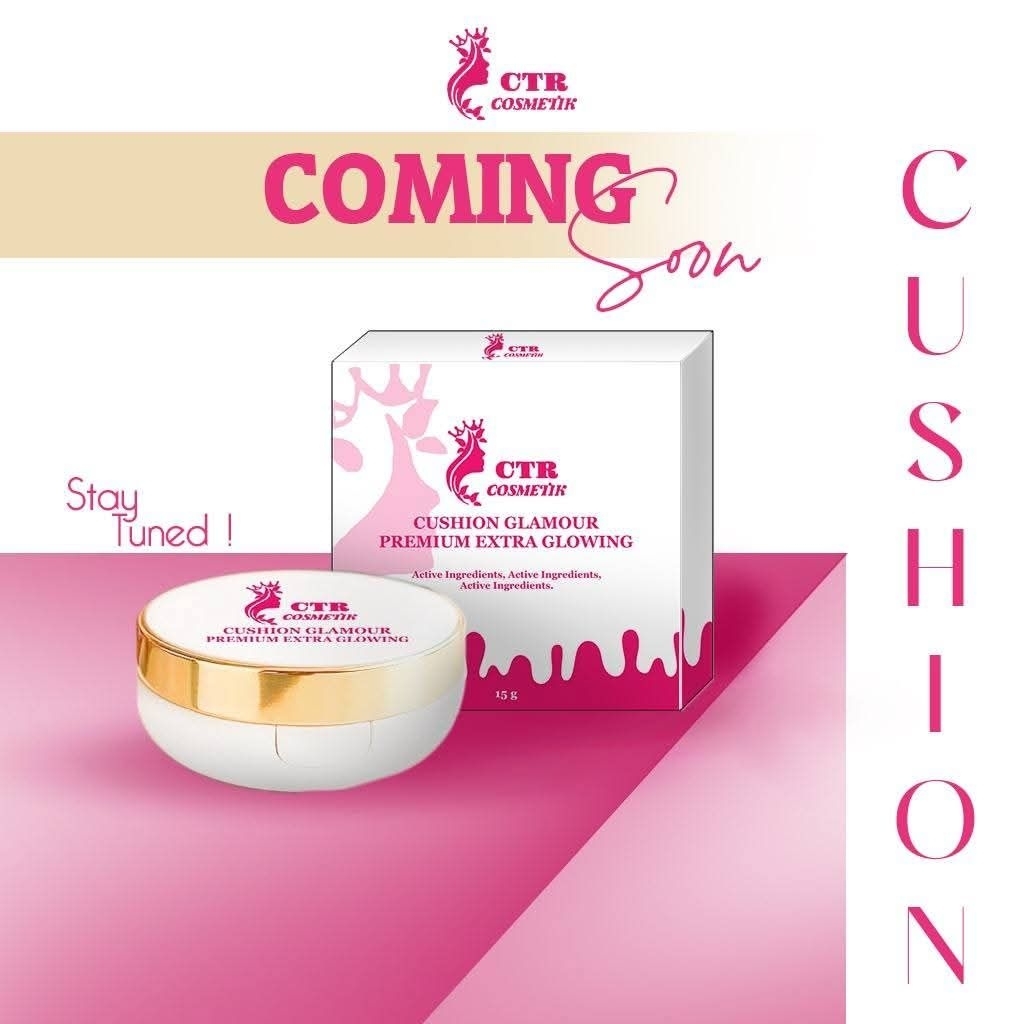 CUSHION GLAMOUR PREMIUM EXTRA GLOWING BY CTR COSMETIK
