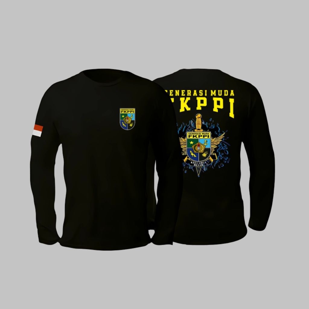 Kaos Atasan Pria/Laki-laki Dewasa GENERASI MUDA FKPPI Lengan panjang