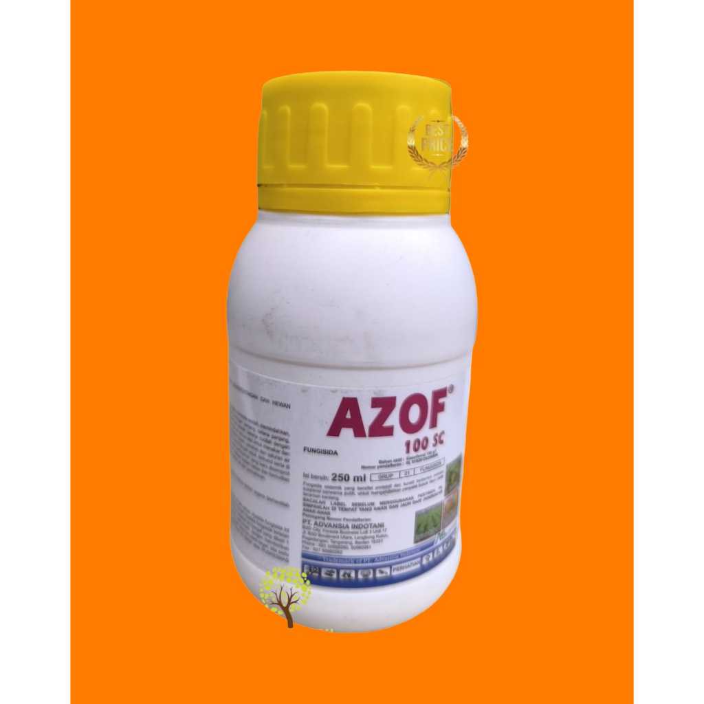 Fungisida Azof 100 Sc 100ml Pengendali Busuk Daun