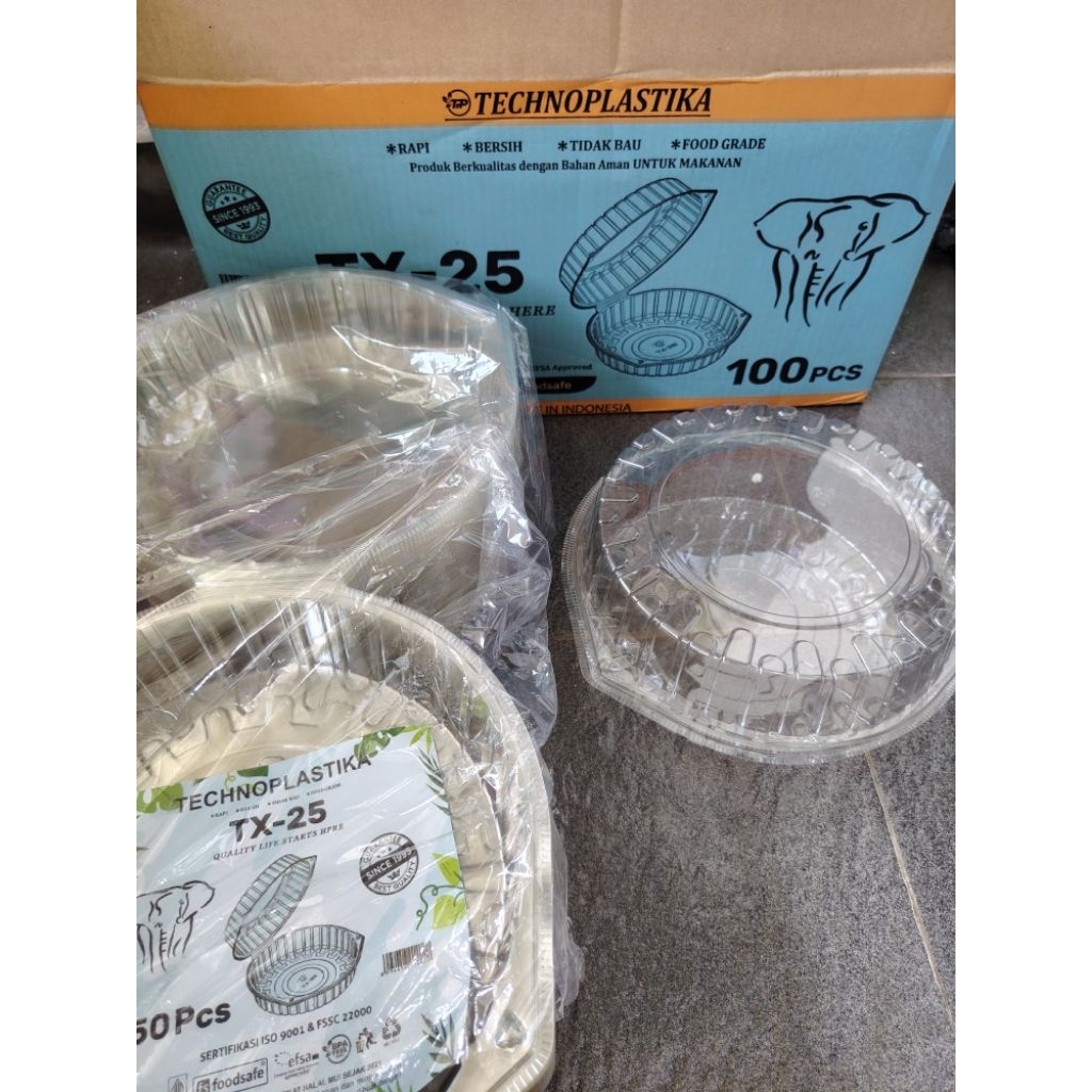 Mika Bolu Bulat Sifon 25cm / Mika Sifon 25cm / Mika Bolu TX25