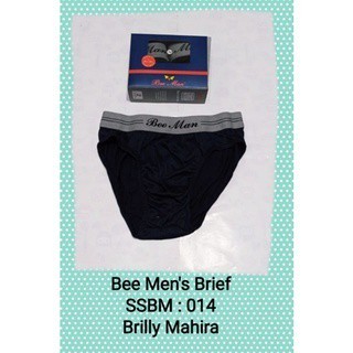 Celana Dalam Pria BEE MAN 014 Katun Lembut Menyerap