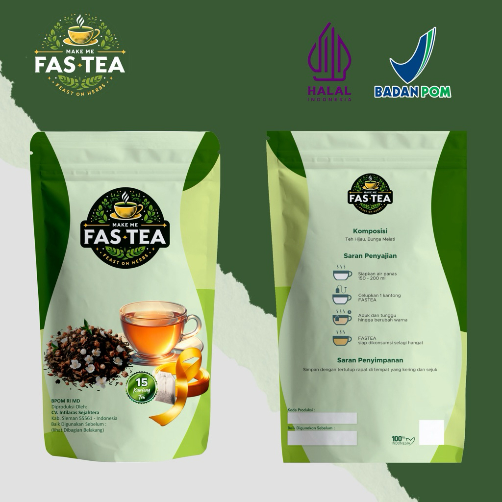 TEH DIET & DETOX HERBAL SUDAH BPOM✔️