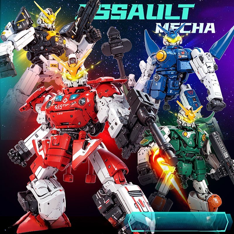 MAINAN BUILDING BLOCK BRICK ROBOT GUNDAM / TOYS BALOK BLOK BONGKAR PASANG / PAJANGAN FIGURE HADIAH G