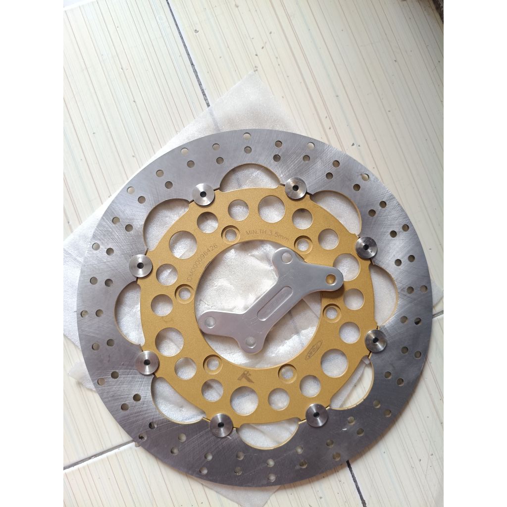 Piringan cakram disc depan PSM 320mm Honda Tiger Verza CB 150 Megapro