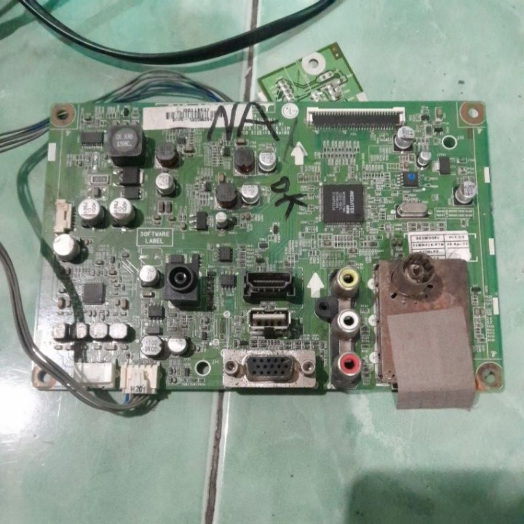 mb mainboard tv led lg 22mn42a