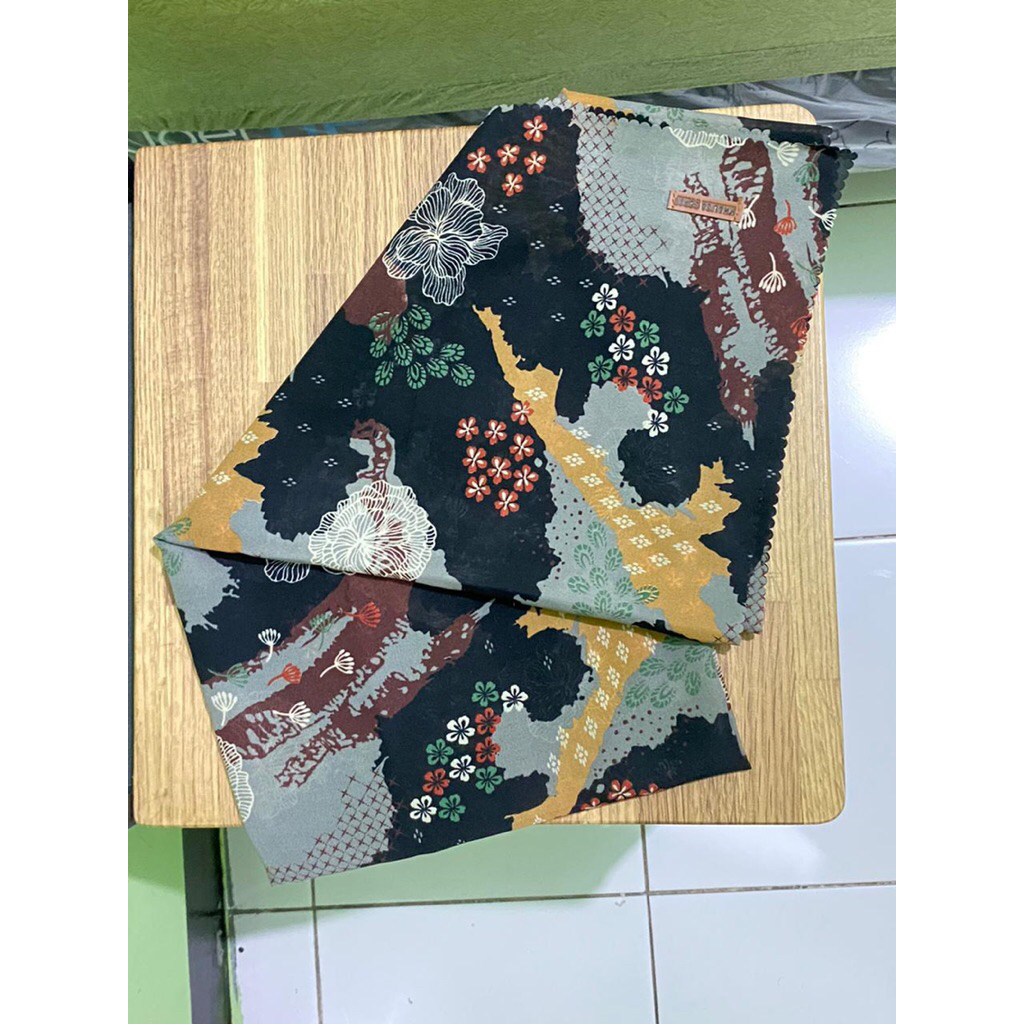 Hijab motif khalisa scraf