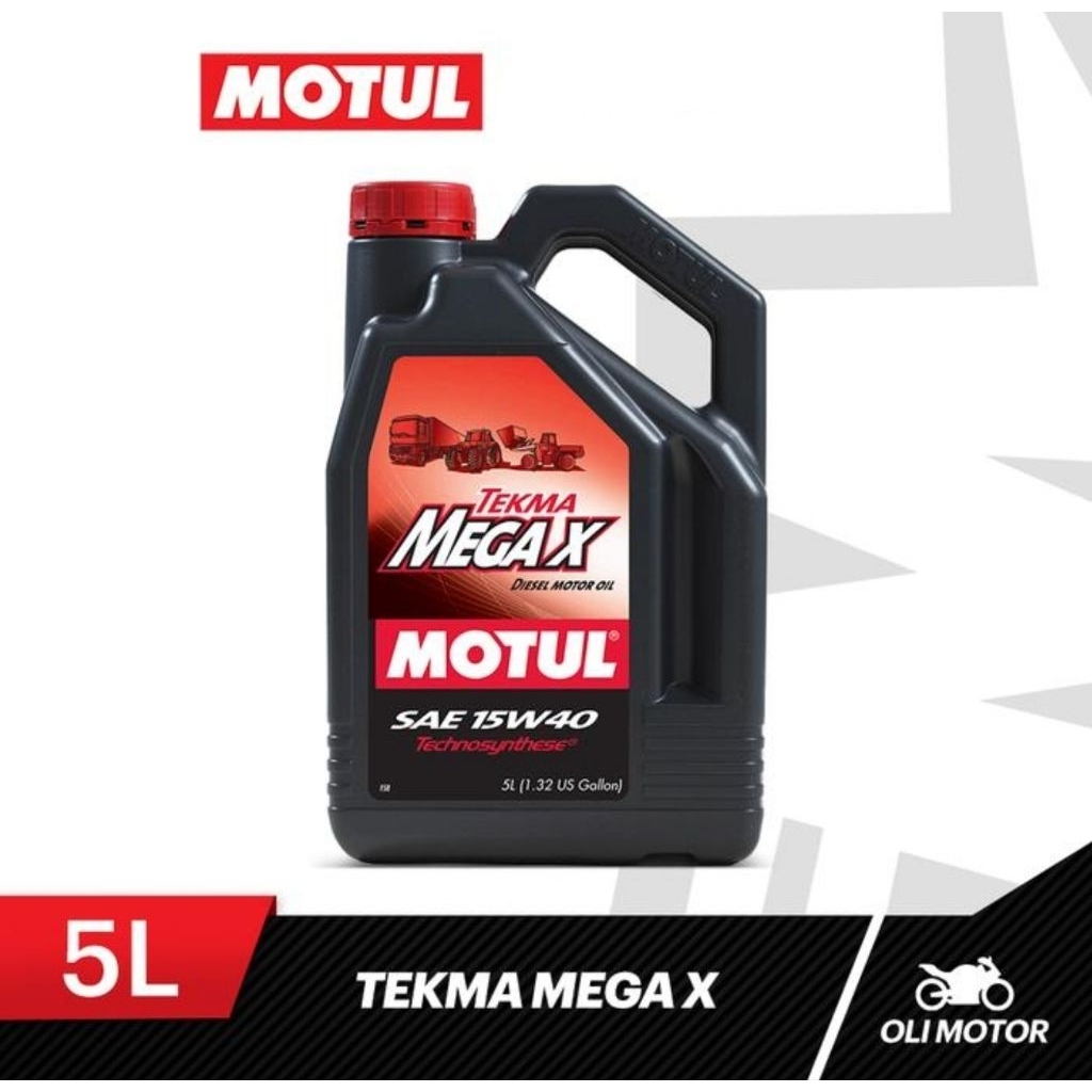 Motul Tekma Mega x 15W-40 Diesel Oli Mesin Motul Tekma Mega X
