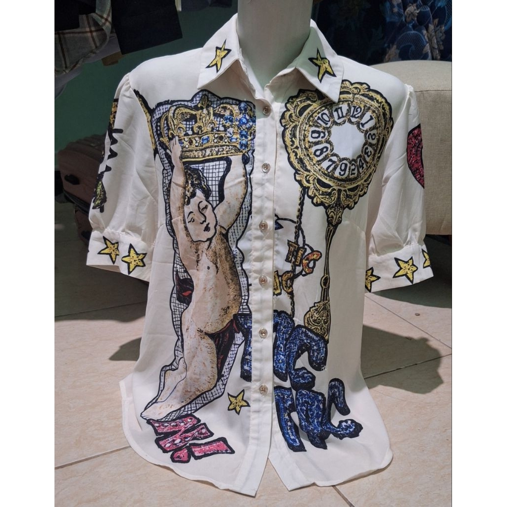 Kemeja Vintage perempuan murah (no minus)