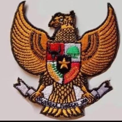 Lambang Burung Garuda, Bordir Lambang Burung Garuda, Lambang Garuda