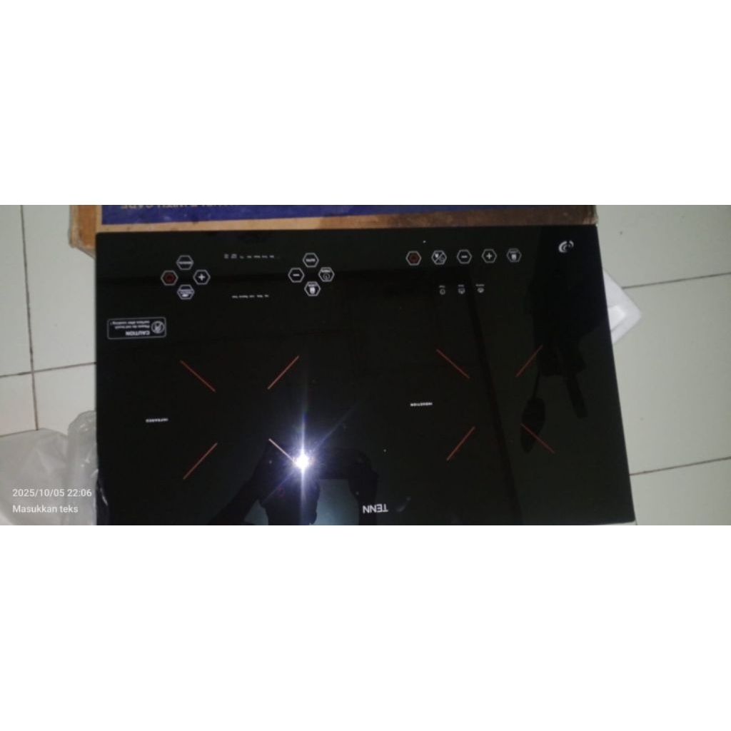 kompor listrik 2 tungku