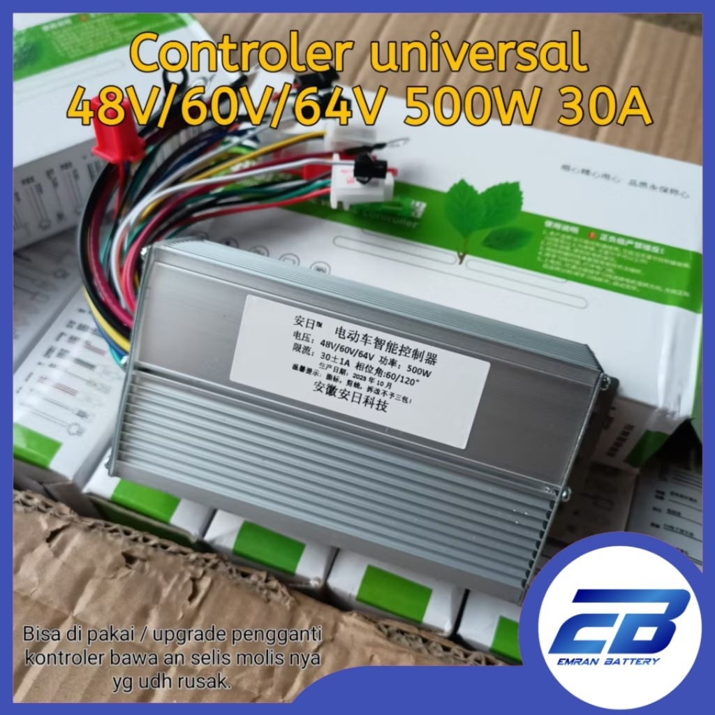 controler universal sepeda listrik motor listrik skuter selis 24v/36v/48v/60v/72v 1200watt