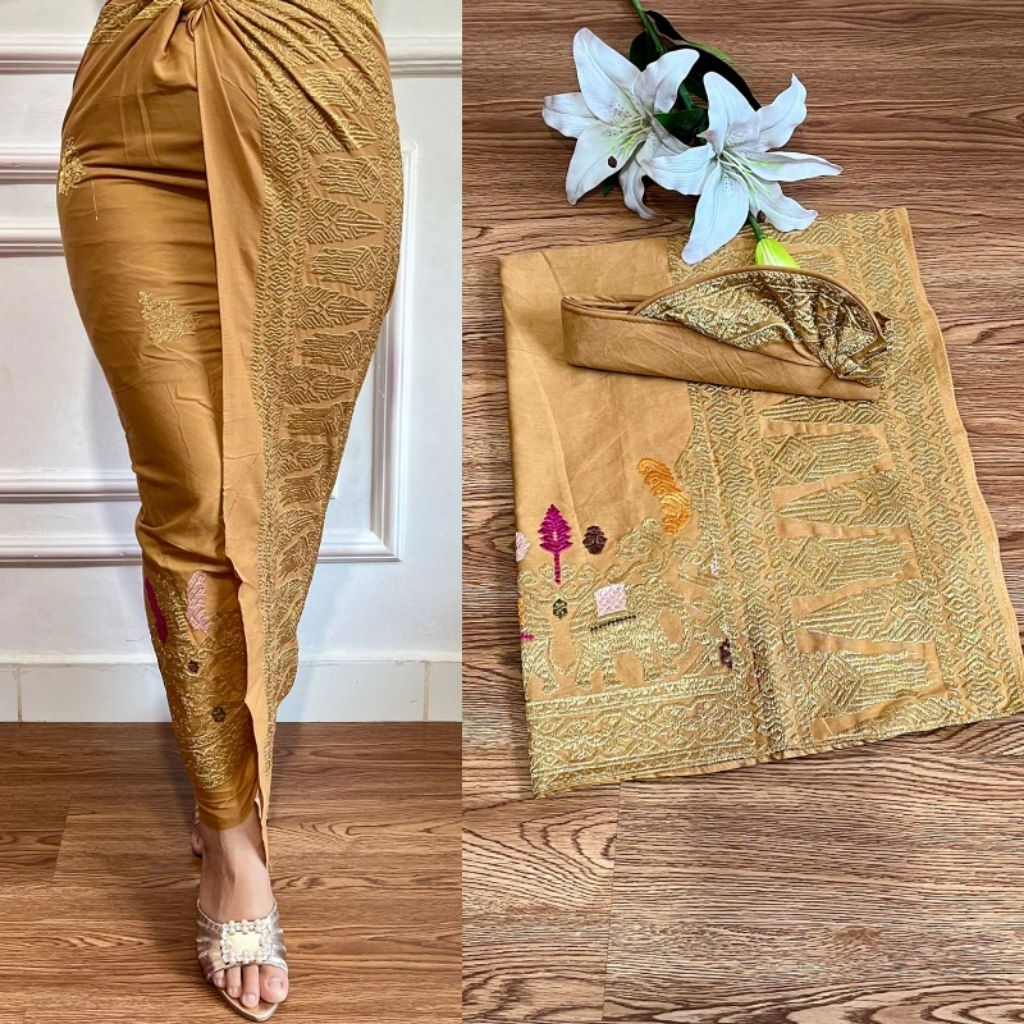 Set couple Bordir Songket Bali Maharani