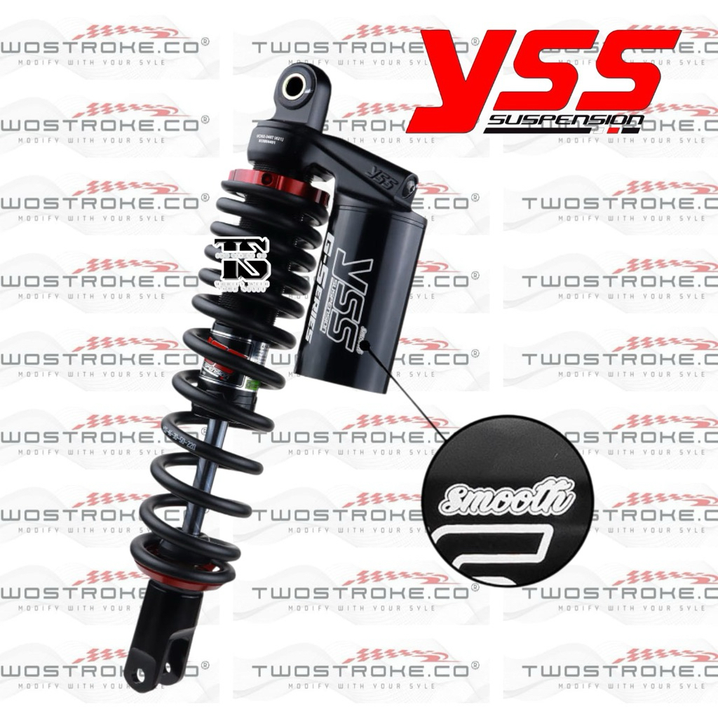 Shock YSS G Series Vario 160 Black Series // Shock YSS G Plus Smooth Vario 160 Black Series 340 Mm O