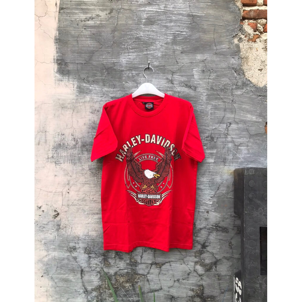 T shirt HARLEY- DAVIDSON (NOS barang sisa gudang ex original store)