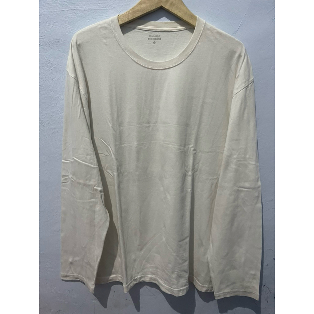 Longsleve Musinsa Standart Putih Second