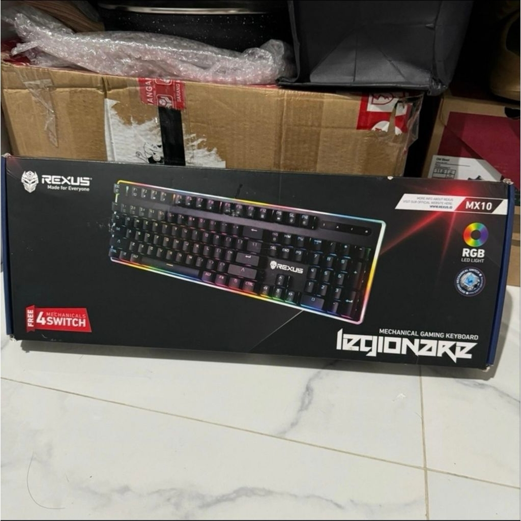 KEYBOARD MECHANICAL REXUS LEGIONAIRE MX10