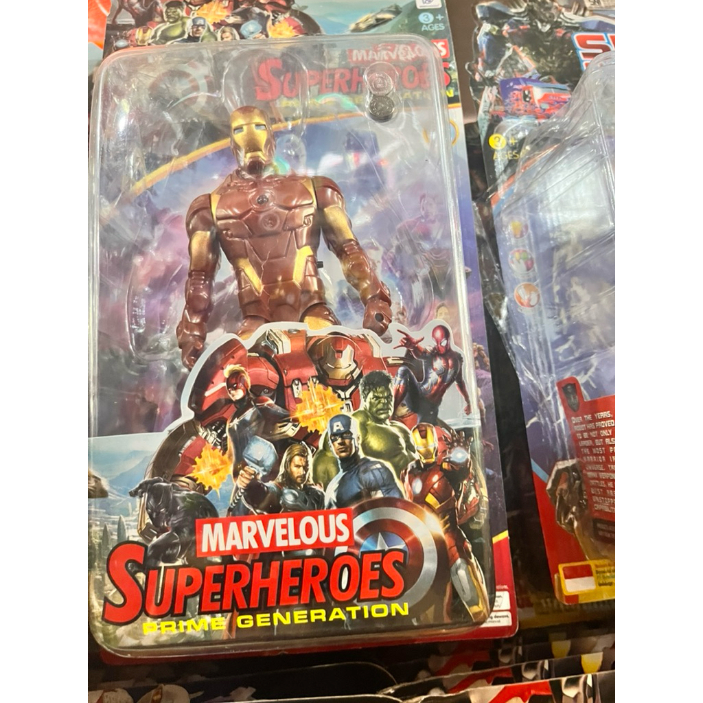 Mainan Superhero Marvelous Robot Besar Mainan Anak Laki Laki Aksi