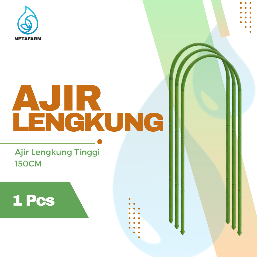 AJIR LENGKUNG - Tinggi 150 cm ( Penyangga Tanaman )