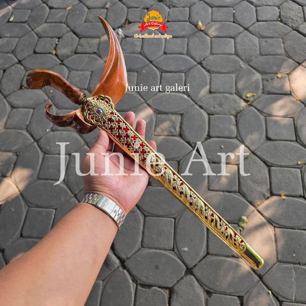 Sarung Warangka Ladrang Surakarta Pendok Topengan halus Kode Ja76