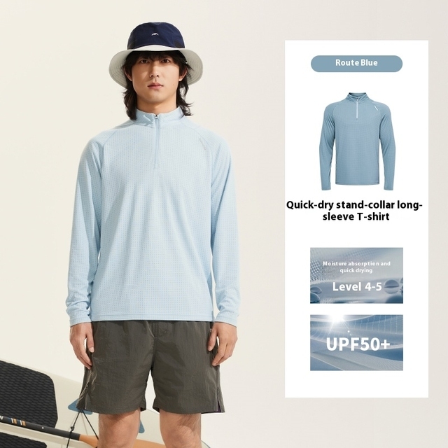 KAOS OUTDOOR PRIA QUICK DRY ANTI UV LONG SLEEVE T-SHIRTS NATUREHIKE CYY2511FS011