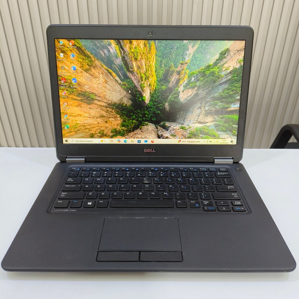 Laptop Dell Latitude E7450 Core i5 Gen 5 RAM 8GB SSD 256GB Siap Pakai