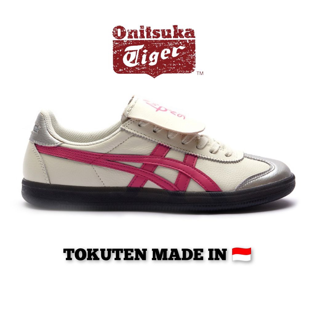 Sepatu Wanita Original - Tokuten Stay With Me White Pink Original Onitsuka Tiger