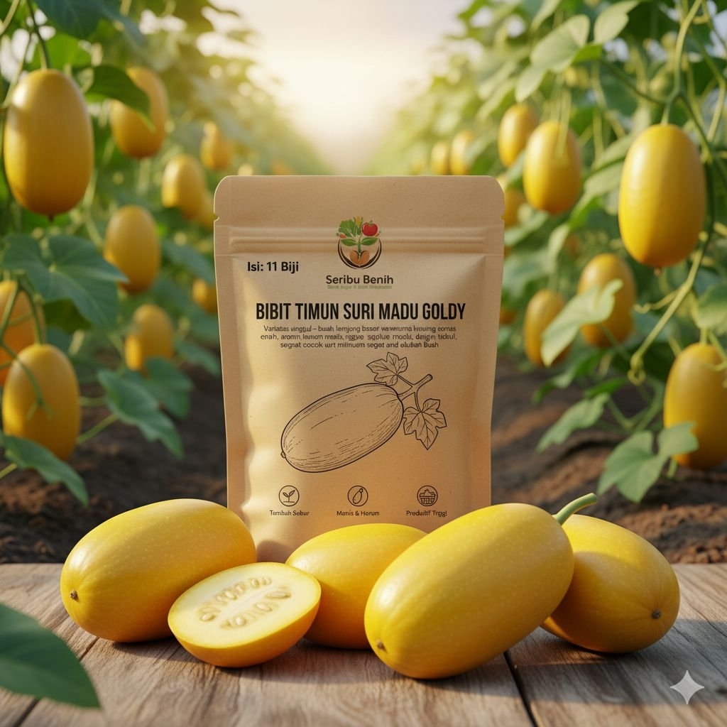 Bibit Timun Suri Madu Goldy/Benih Timun Suri