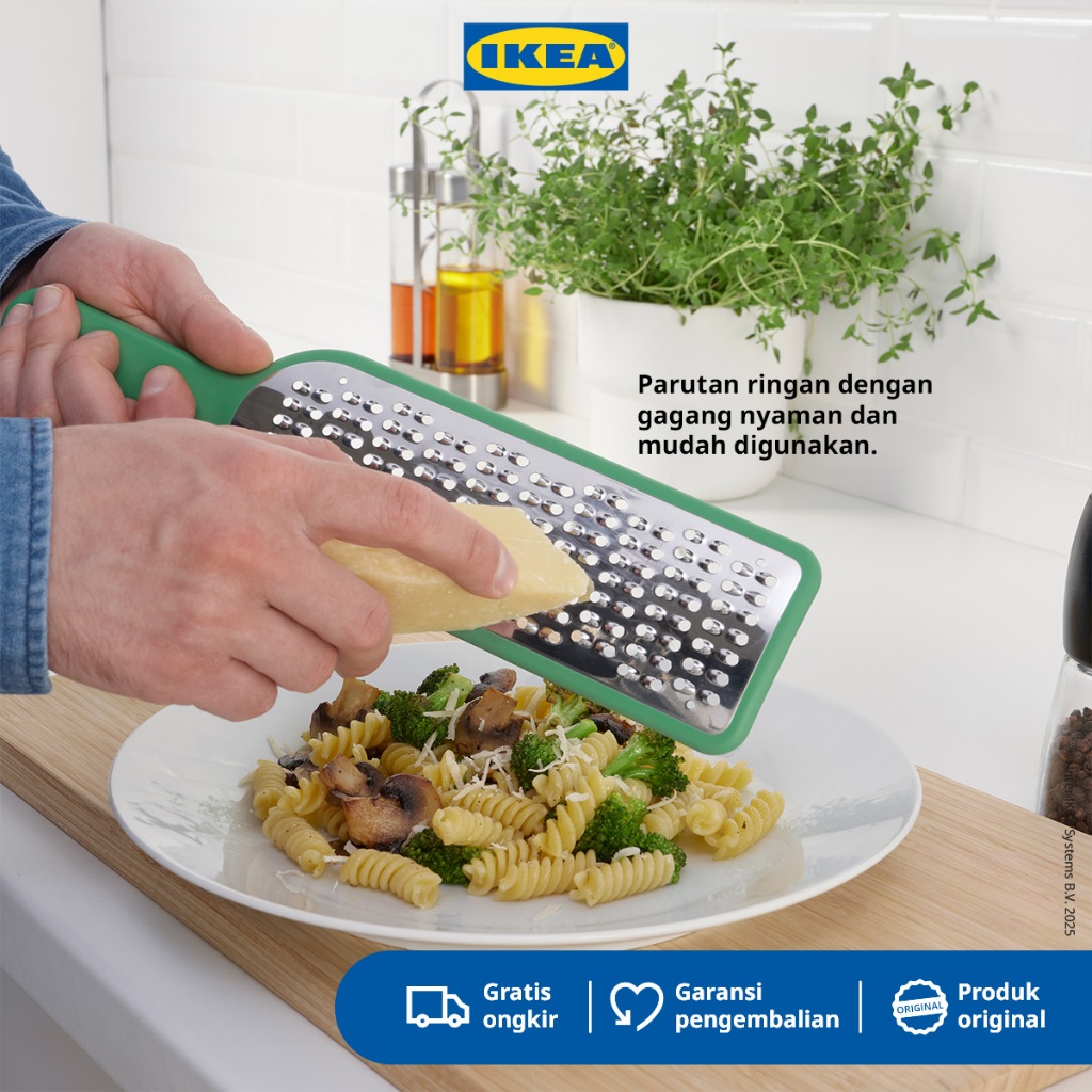 IKEA UPPFYLLD Parutan Dengan Gagang Serbaguna 30cm
