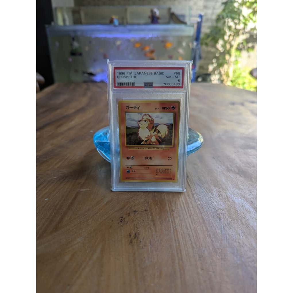 Growlithe PSA 8 Card