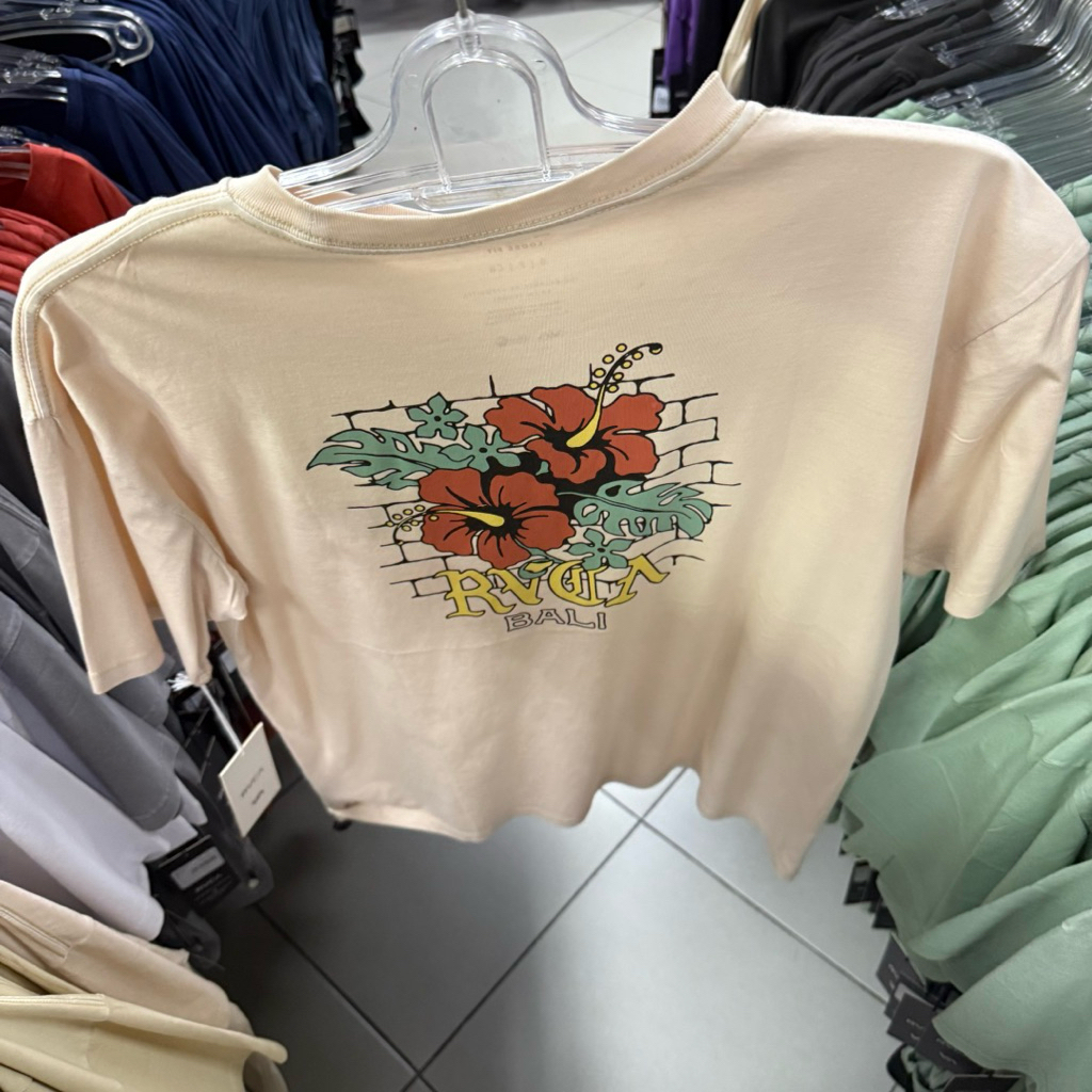 kaos pria rvca original bali bloom easy tee wzao