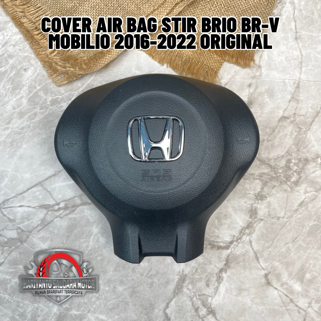 Cover Airbag Stir Honda Brio Mobilio BR-V 2016-2022 Original
