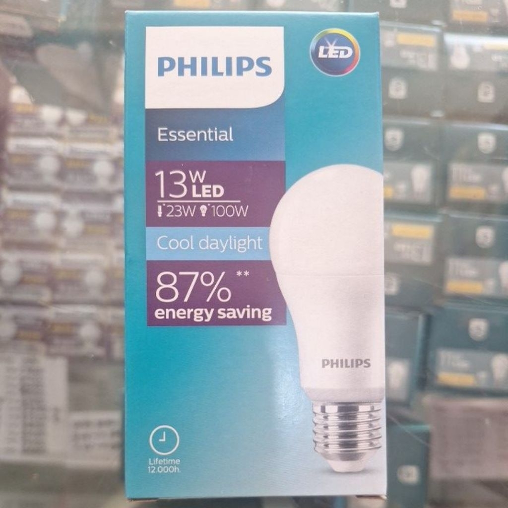 LAMPU LED PHILIPS ESSENTIAL 13 WATT  PUTIH
