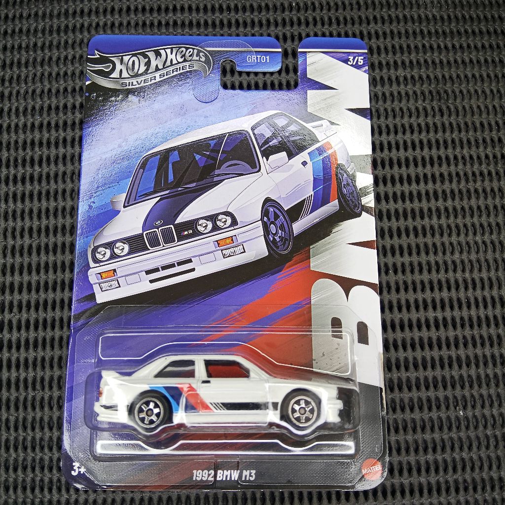 HOT WHEELS 1992 BMW M3 PUTIH CARD BMW L